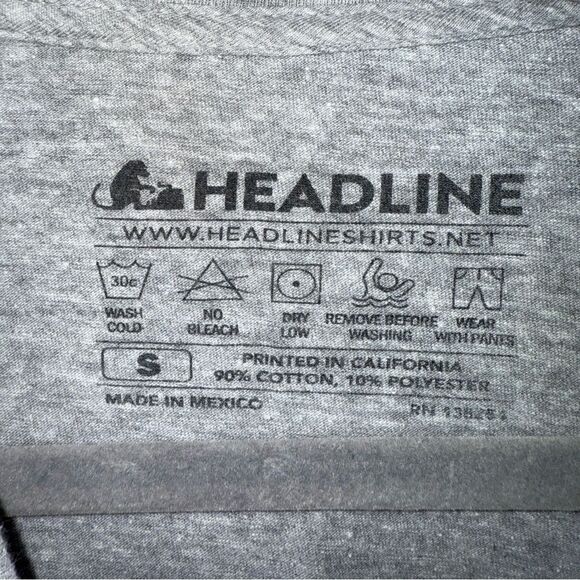 Headline Gray Graphic Nicholas Cage Funny Today I’m feeling T-Shirt Size Small - Picture 4 of 6